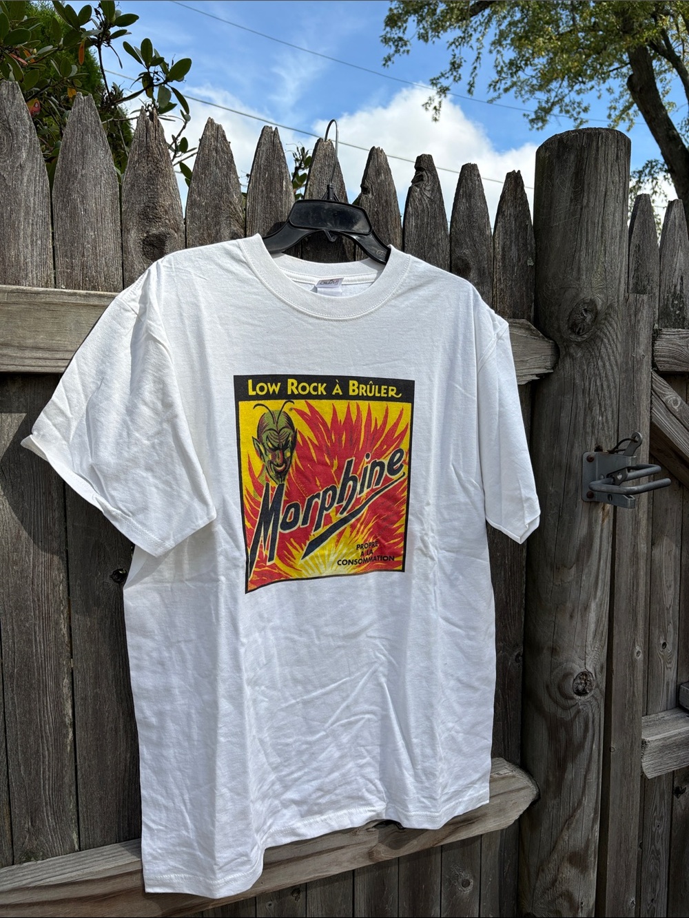 Anvil pre shrunk all cotton vintage Morphine low rock band tee!